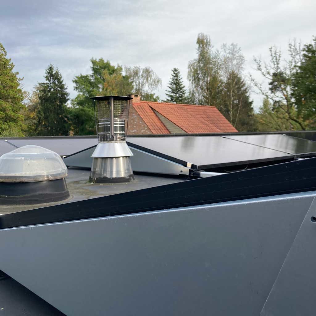 aliud installatie zonnepanelen op dak